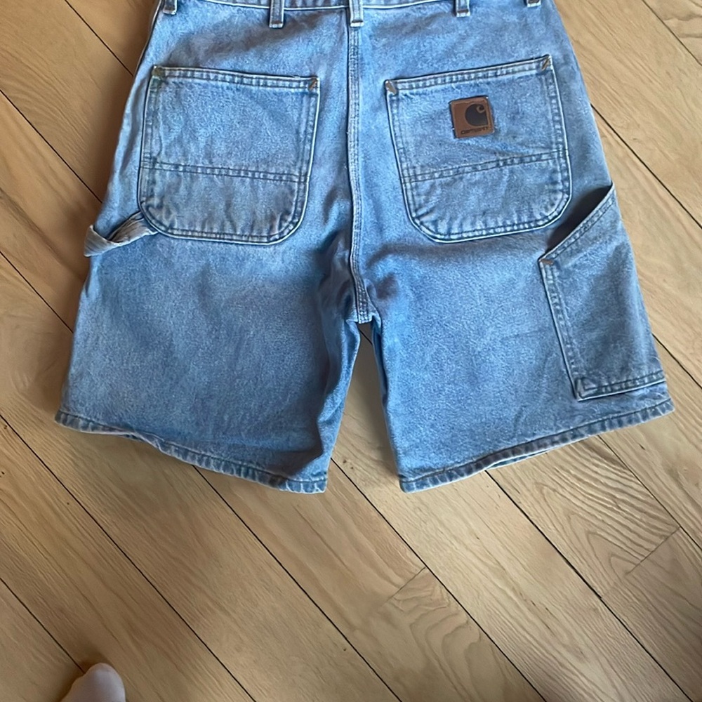 Carhartt Men's Blue Denim Shorts